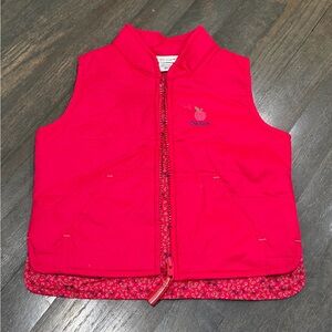 Vintage/Y2K OshKosh Pink Puffer Vest 2T